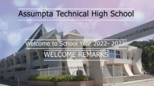 Read more about the article Welcome Remarks of the School Director (School Year 2022-2023)