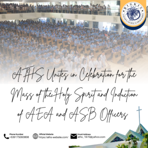 Read more about the article Assumpta Technical High School Unites in Celebration for the Mass of the Holy Spirit and Induction of AEA and ASB Officers 