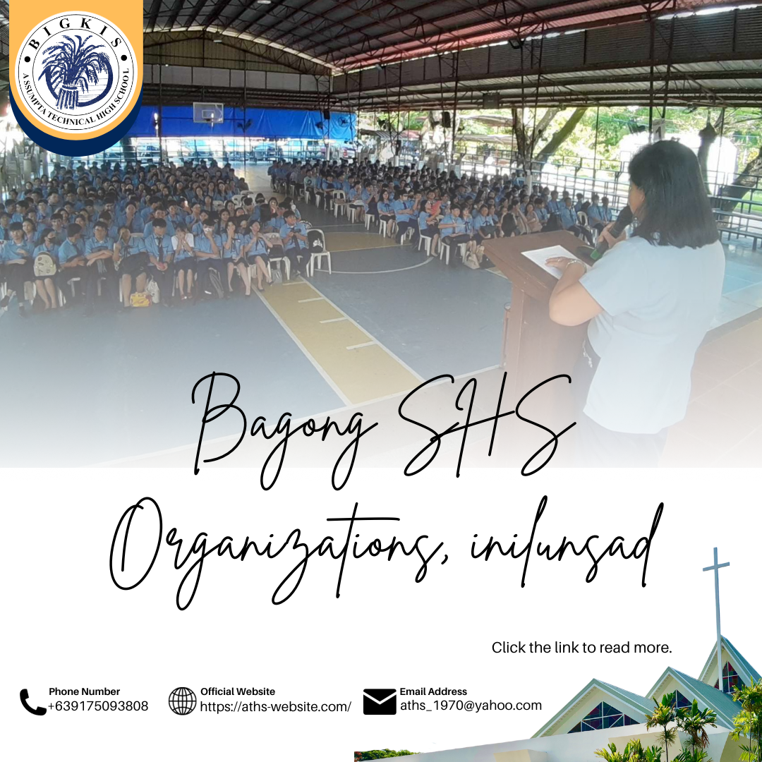 Read more about the article Bagong SHS Organizations, inilunsad