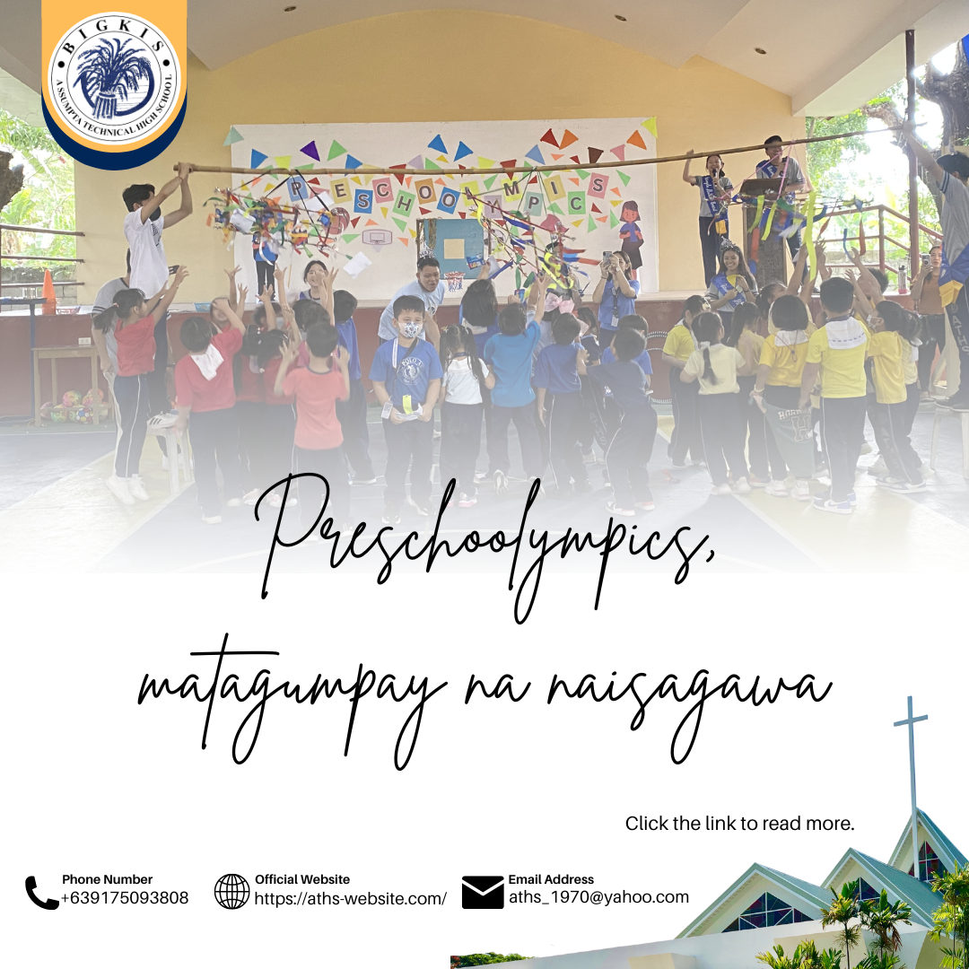 Read more about the article Preschoolympics, matagumpay na naisagawa