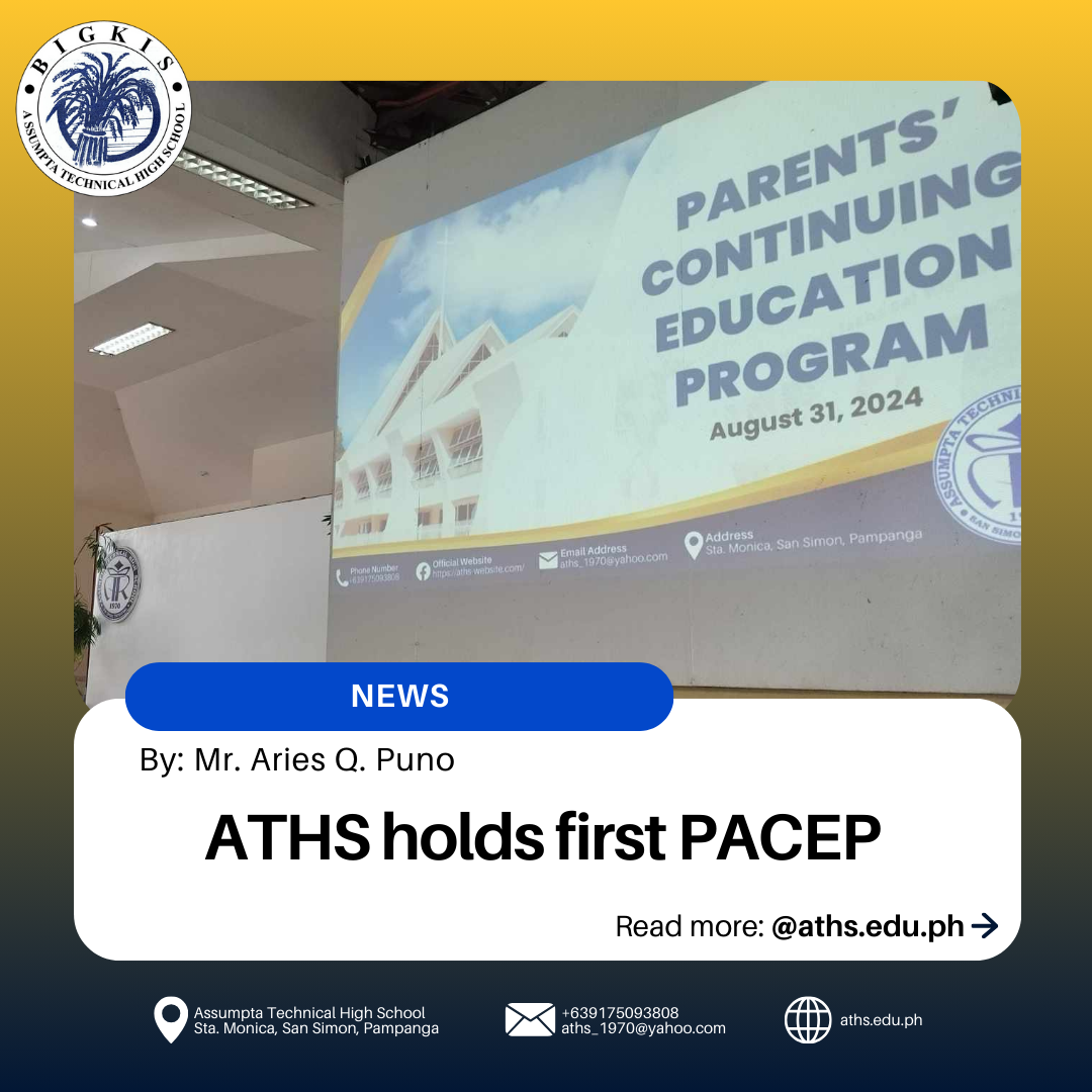 You are currently viewing ATHS holds first PACEP 