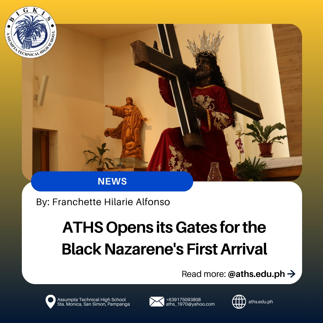 Read more about the article ATHS Opens its Gates for the Black Nazarene’s First Arrival 