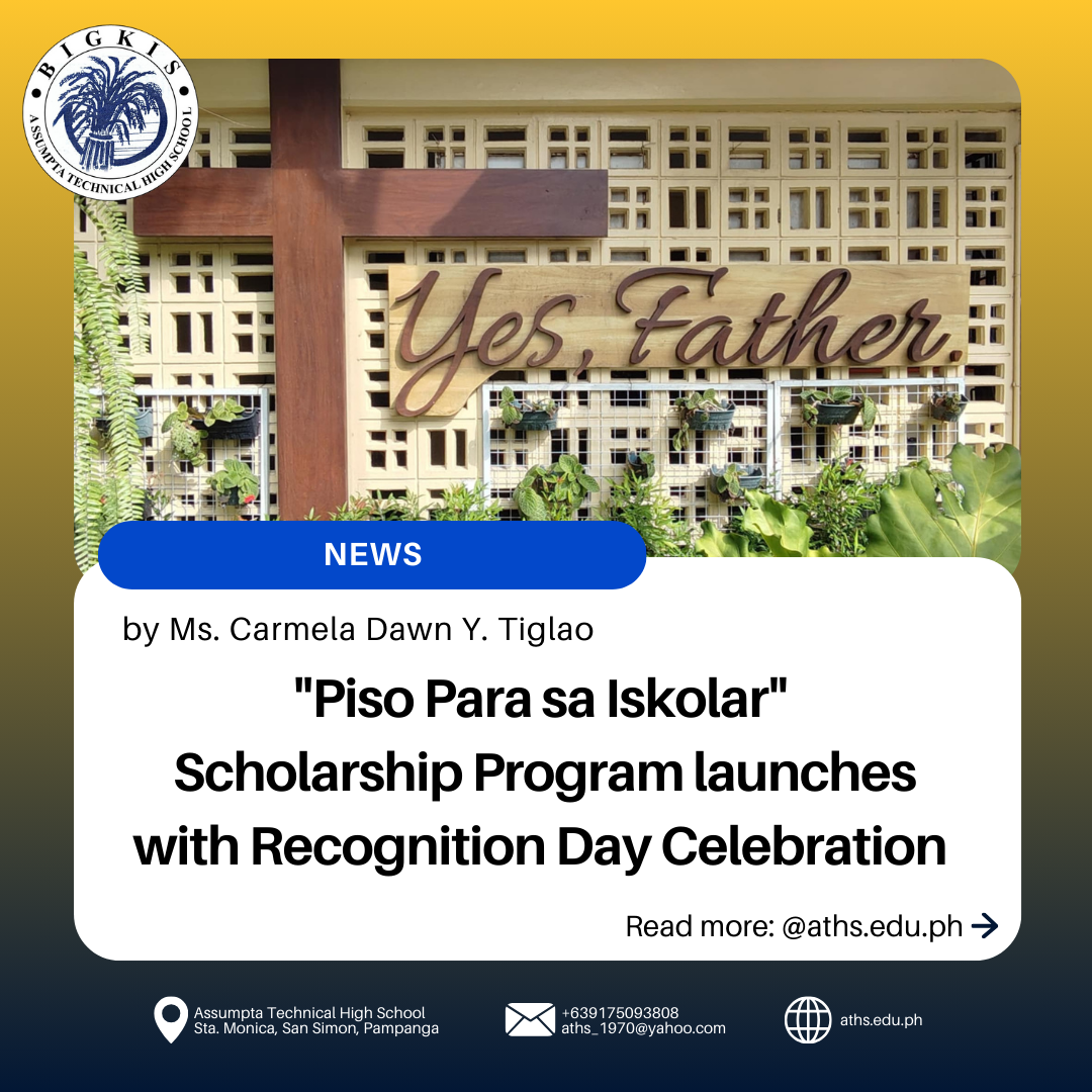 Read more about the article “Piso Para sa Iskolar” Scholarship Program launches with Recognition Day Celebration 